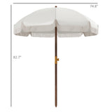 Outdoor beach umbrella / Sun Umbrella 02420948