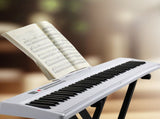 88 Key Folding Piano Semi-Weighted Standard Keyboards Digital Piano with Dual-tube X-Shape Stand 89687259