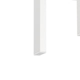 Set of 2, Modern Tempered Glass Tea Table Coffee Table End Table, Square Table for Living Room, 28812852