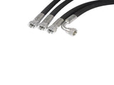 8x Front Loader Hydraulic Hoses Set Replacement for Kubota LA350a LA401 Replace 75535-66620 04653669