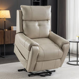ZNTS Lehboson Lift Recliner Chair, Electric Power Recliner Chair for Elderly With Eight Points Massage W1731107263