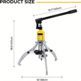 ZNTS 10 Ton Hydraulic Gear Puller, Adjustable 2 or 3 Jaws Bearing Hub Separator, for Pulling Hubs, Gears, 73372971