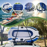 Kayak Roof Rack, Aluminum Kayak Carrier Folding J-Style Universal 4-in-1 Multifunction for Canoe, W3286P308215