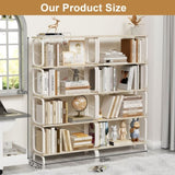 ZNTS 5 Tier Large Book Shelf, Bookcase Home Office Open Bookshelf,Shelves for Living Room, Office 72464849