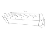 48" Storage Bedroom Bench for End of Bed, Faux Linen Upholstered Storage Ottoman with Arms for 62103728