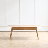 Center table Low Table 100% solid wood Top plate Desk Coffee table Width 100 x Depth 50 x Height 44 W1283121840