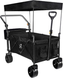 Collapsible Wagon Heavy Duty Wagons Carts Foldable with Removable Canopy, Foldable Wagon Cart with 45037488