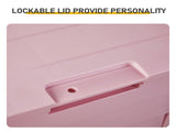 75gal 280L Outdoor Garden Plastic Storage Deck Box Chest Tools Cushions Toys Lockable Seat 97618569