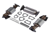 3x Catalytic Converters Kit Fit for Honda Accord 3.0L 2003-2007 45106 45107 45108 35706606