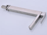 Single Handle Sink Brushed Nickel Vanity Bathroom Faucet, Basin Mixer Tap 62080109