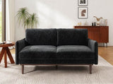 Modern Style Loveseat Sofa 75.75" Sofa Couch 2-seater Sofa with Spacious Seating Area for Living N763P347228B