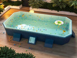 2.1m PVC folding pool bathes and cools in summer, suitable for outdoor patio beach W2710P305063