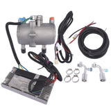 ZNTS Universal DC 12V Electric Car Air Conditioner Compressor Kit A/C Control Panel 79773158