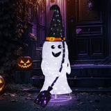 4ft Ghost 100LED Lighted Outdoor Halloween Decorations 20861555