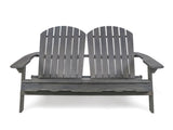 MALIBU ADIRONDACK LOVESEAT 61679.00DGRY