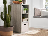 3 Cube Storage Organizer, Rustic Gray 11767375