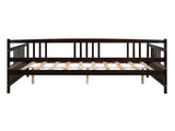 Full Size Daybed with Support Legs, Espresso 73895869
