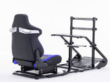 Enhanced and stable racing wheel cockpit, compatible with Fanatec, PXN, Thrustmaster, and Logitech 54407566