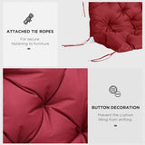 Set of 4 Outdoor Chair Cushion 64895579