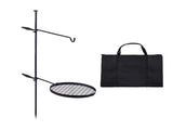 Swivel Campfire Grill, Open Fire Cooking Equipment for Camping with Height Adjustable Grill Grate 53200105
