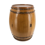 20.5x20.5x24" Drum Side Table W2078P324202