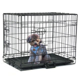 ZNTS 24" Pet Kennel Cat Dog Folding Steel Crate Animal Playpen Wire Metal 32589863