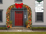 Christmas Artificial Tree Archway Decoration, Realistic PVC Holiday Tree Arch Frame for Outdoor 87110198