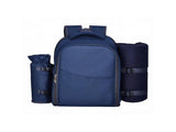 2-Person Picnic Backpack with Insulated Cooler, Detachable Bottle/Wine Holder, Lightweight Blanket & 15540515