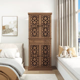 4 Door Cabinet with 1 Drawer, with 4 Adjustable Inner Shelves, Storage Cabinet W688P179032