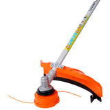 52cc Weed Eater/Wacker Gas Powered, 3 in 1 Blower, String Trimmer,with 10'' Brush Cutter,Rubber W465P185102