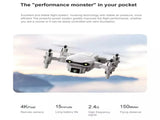 4DRC V9 Mini Drone for Kids Adults 720P HD FPV Camera, Foldable RC Quadcopter for Boys Girls with 02148459