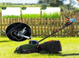 12 ampere 13.5 inch electric rope lawn mower with dual safety switches -Green 53308544