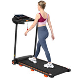 NEW Treadmills for Home, 2.5HP Quiet Folding Treadmill with Heart Rate Sensor, 300lbs Weight 31617397