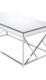 Evelyn - Mirror Top Cocktail Table - Gray B081P157777