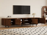 78" TV Stand for TVs Up to 85", TV Console for Living Room, Media Console with Soft-Closing Hinges, N710P510677P