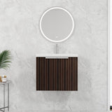24 Inch Bathroom Cabinet With Resin Sink,Soft Close Doors,Float Mounting Design, For Small Bathroom W999P204936