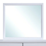 Glasgow G04390-M Mirror , White B078P349549