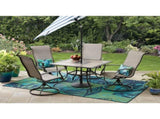 Outdoor 26lb Steel Round Umbrella Base, Black Finish 38000237