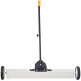 36" Rolling Magnetic Pick-Up Sweeper, Heavy Duty Push-Type with Release, for Nails Needles Screws W46577098