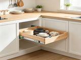 14"W x 21"D Pull Out Cabinet Organizer, Heavy-Duty Wood Drawer with Soft Close Slides for Kitchen & 73555900