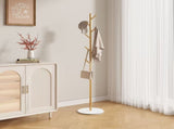 Clothing Rack, Golden Metal Freestanding Heavy Duty Clothes Rack with Marble Base, Multipurpose 85245418