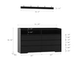 Living Room Sideboard Storage Cabinet,drawer cabinet W1321P288794