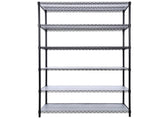 6 Tier 6000lbs Capacity NSF Metal Shelf Wire Shelving Unit, Heavy Duty Adjustable Storage Rack with W465142118