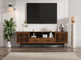78-Inch TV Stand for TVs up to 85-Inch, Media Console with 2 Drawers, Soft-Closing Hinges and N710P510683P