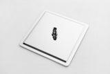 High Pressure Rain Shower Head, Ultra-Thin Showerhead 304 Stainless Steel Waterfall Shower with W1272111468