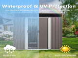 6ft x 5ft Outdoor Metal Storage Shed With window Transparent plate W540S00011 W54071041