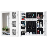 ZNTS Non Full Mirror Wooden Wall Mounted Mirror Cabinet With Photo Frame, Multi-Layer And Jewelry 62762262