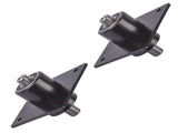 2Pcs Blade Drive Spindle Assembly 704177 Replacement for Swisher ZT-2250 Zero Turn Mowers 79246640