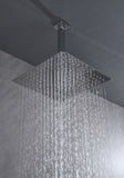 High Pressure Rain Shower Head, Ultra-Thin Showerhead 304 Stainless Steel Waterfall Shower with W1272111468