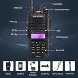 Baofeng UV-9R Plus Portable Ham Radio Long Range, IP67 Waterproof Walkie 08081822